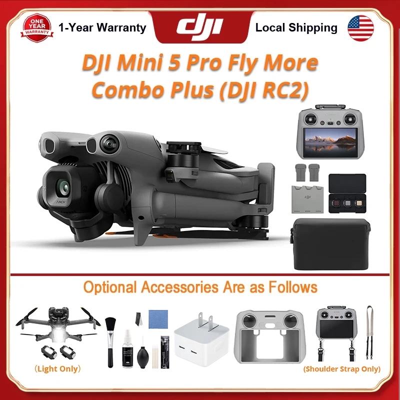 Drone Gimbal 3 Axis - DJI Mini 5 Pro 플라이 모어