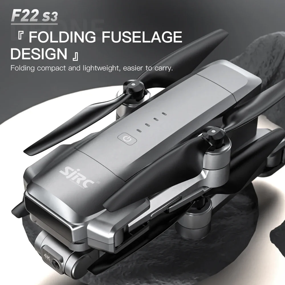Drone Gimbal 3 Axis - SJRC F22 S3 프로 접이식 RC