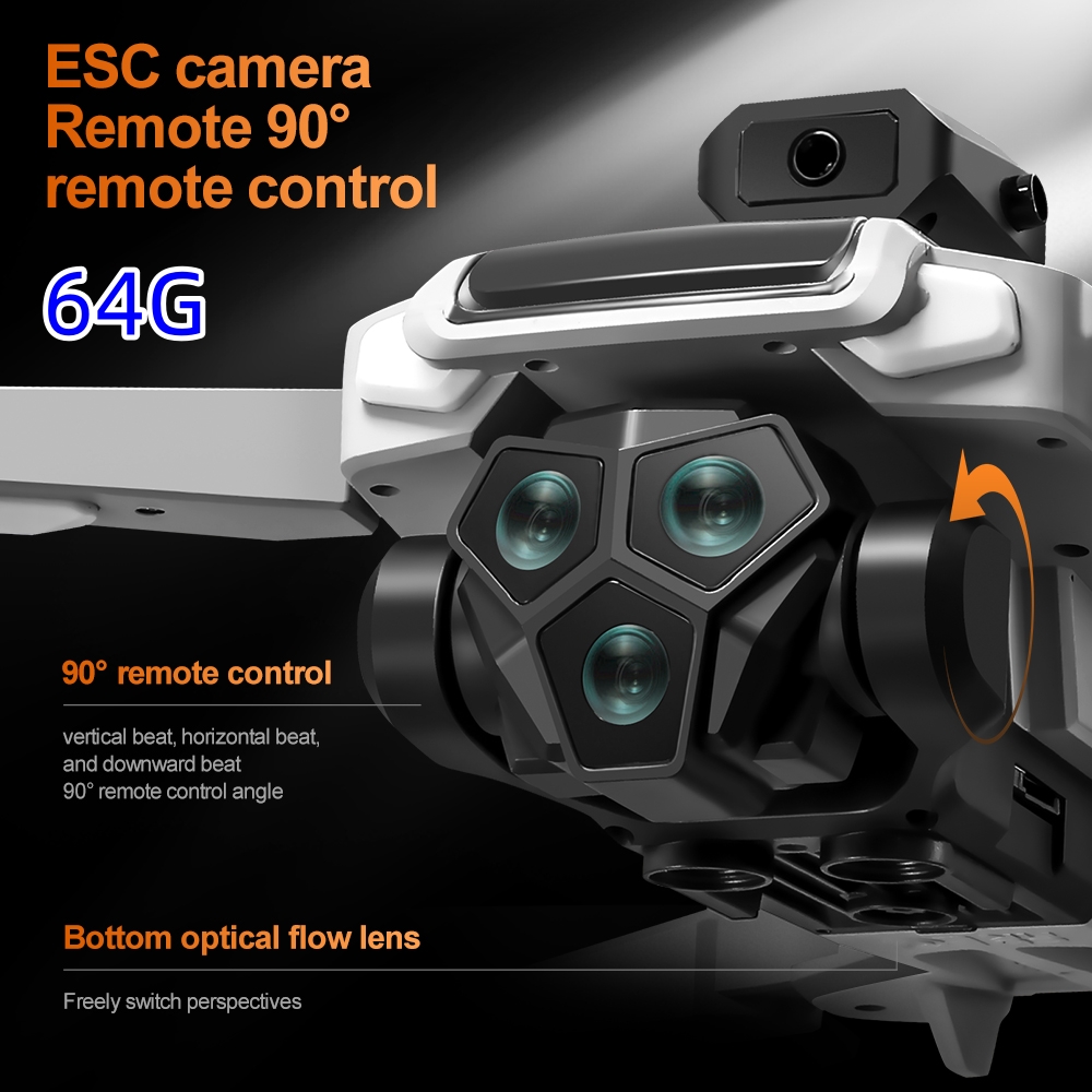 새로운 G66 GPS 드론, 4K 듀얼 카메라 탑재 전 - Drone Gimbal 3 Axis 리뷰 및 가격