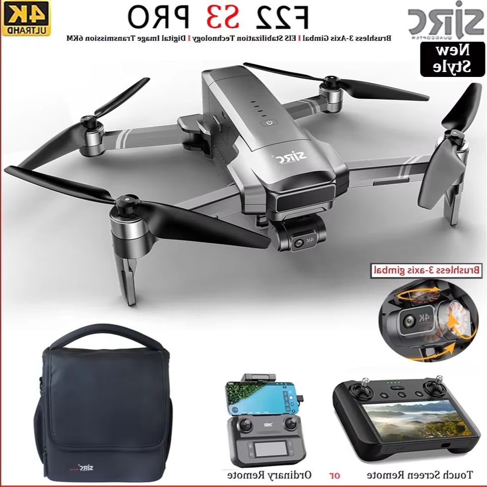SJRC F22 S3 프로 접이식 RC 쿼드콥터 (어린 - Drone Gimbal 3 Axis 리뷰 및 가격