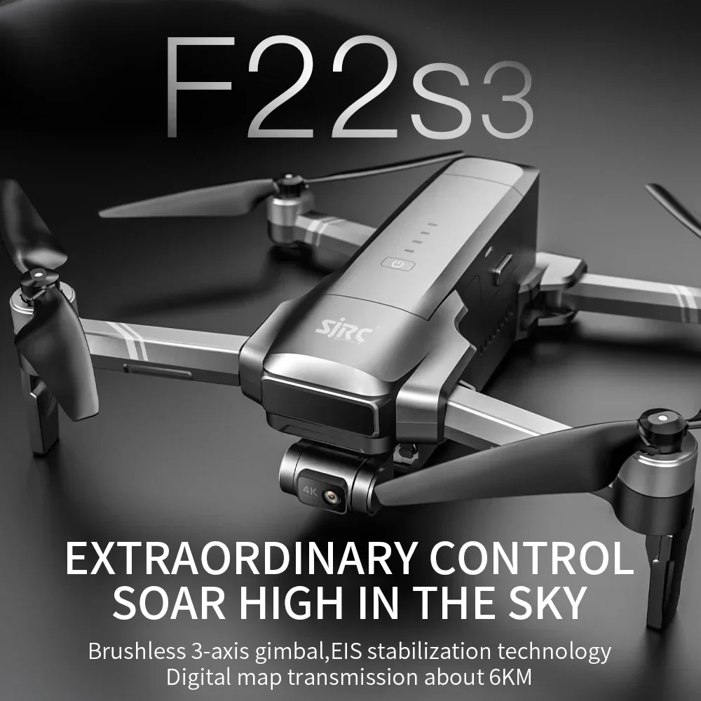 SJRC F22 S3 프로 접이식 RC 쿼드콥터 (어린 - Drone Gimbal 3 Axis 리뷰 및 가격