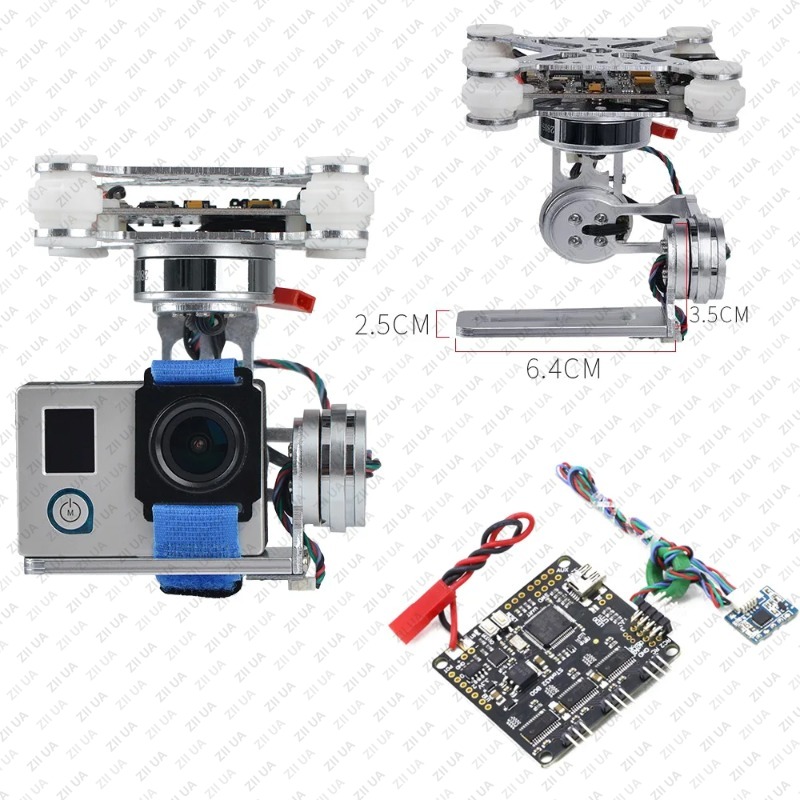 3축 브러시리스 짐벌 카메라 마운트 및 Gopro3/G - Drone Gimbal 3 Axis 리뷰 및 가격